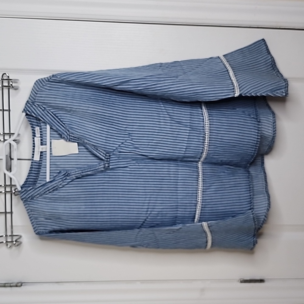 Fourteenth Place Chambray Bell Sleep Top New